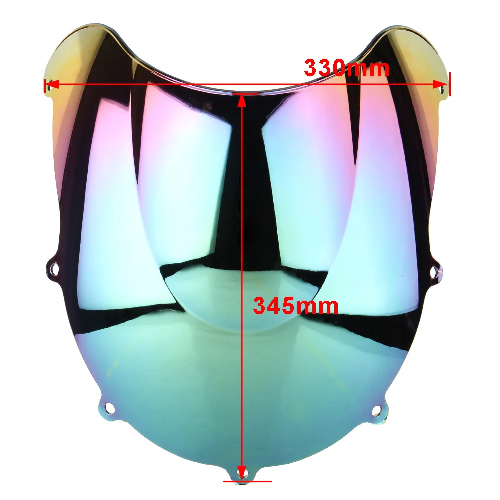 GSXR600 Windshield Windscreen For Suzuki Katana GSX-R GSXR 600 750 1996 1997 1998 1999 Double Bubble ABS Plastic