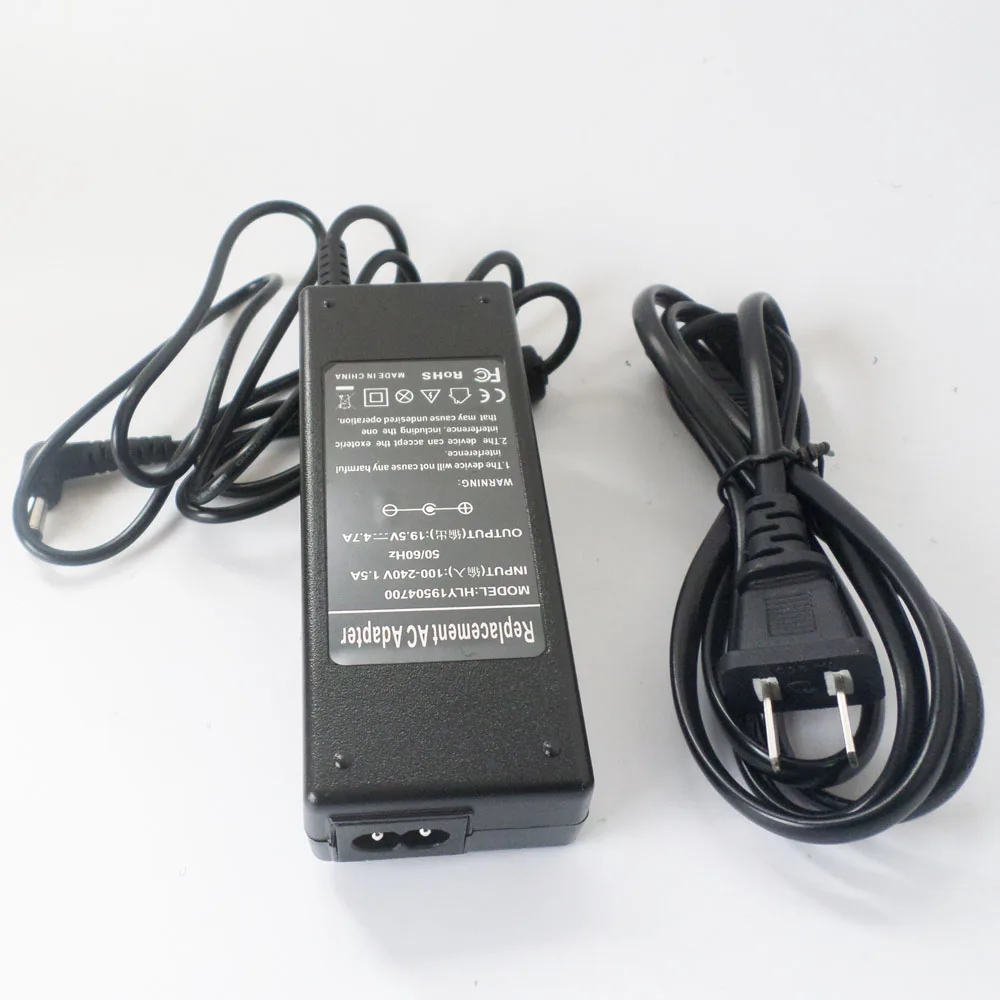 90W AC Adapter Battery Charger FOR SONY Vaio PCGA-AC19V25 PCG-71318L VGN-CS215J/Q VGN-CS215J/R VGN-CS215J/W 19.5V 4.7A Laptop