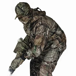 5 Pc Men Tactical Combat Training Sets Outdoor Bionics Camping Hunting Camouflage Jacket Pants Waterproof Multicam Sniper Suits