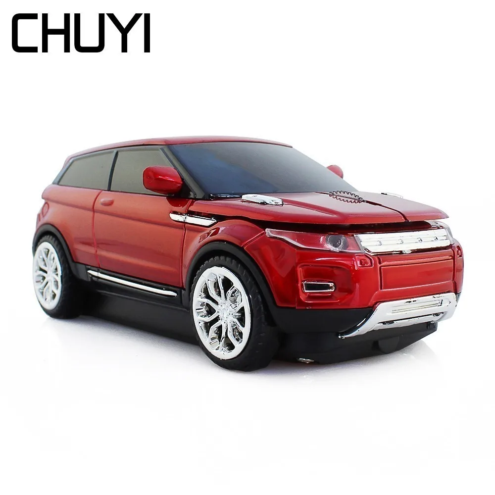 

CHUYI 2.4G Wireless Mouse Cool SUV Sport Car Gamer Computer Mause 1600 DPI USB Optical Office Gift Gming Mice For PC Laptop