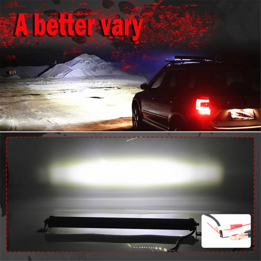 

6D Spot LED Light Bar - Work Lamp for Cars, SUVs & Trucks