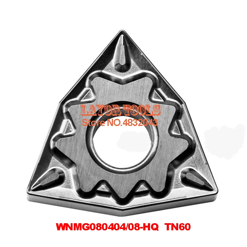 

10PCS WNMG080404-HQ CA5525/WNMG080408-HQ CA5525, Insert For Steel Hardmetal Matching Standard Turning Inserts