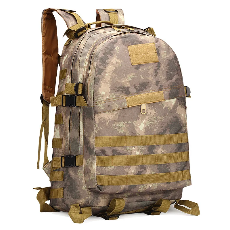 Tactical Backpack Waterproof Camouflage Backpack Cool Camping Gear Men\'s and Women\'s Assault Bag Small Velcro Travel Backpack