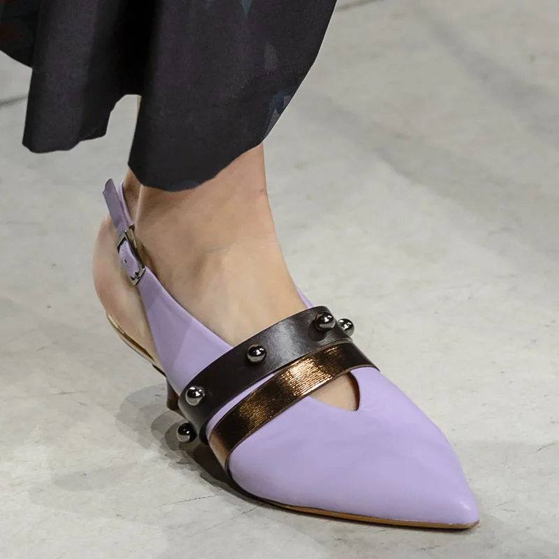 

Sestito Women New Brand Designer Thin Heels Metal Decoration Dress T-stage Shoes For Ladies Pointed Toe Ankle Strap Sandals