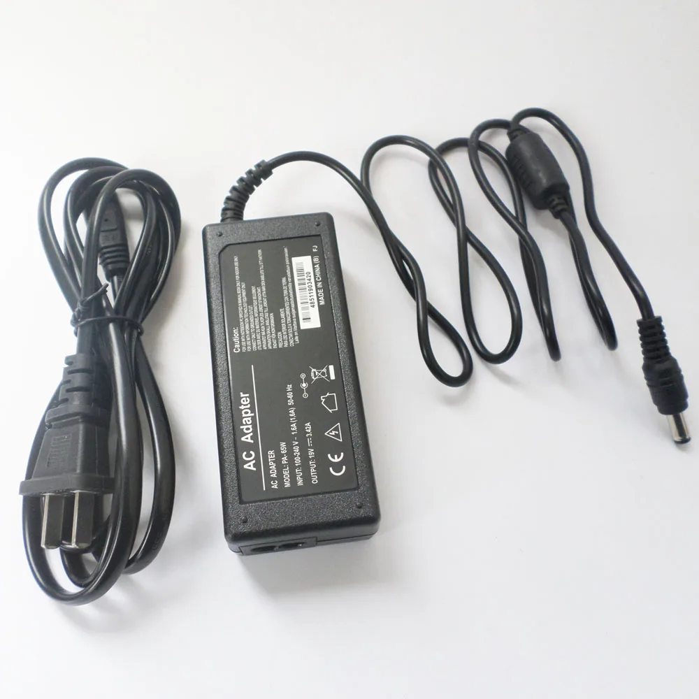 AC Adapter Power Supply Cord For Toshiba Satellite PA3917U-1ACA PA3468U-1ACA PA-1650-02 PA-1650-21 19V 3.42A Battery Charger NEW