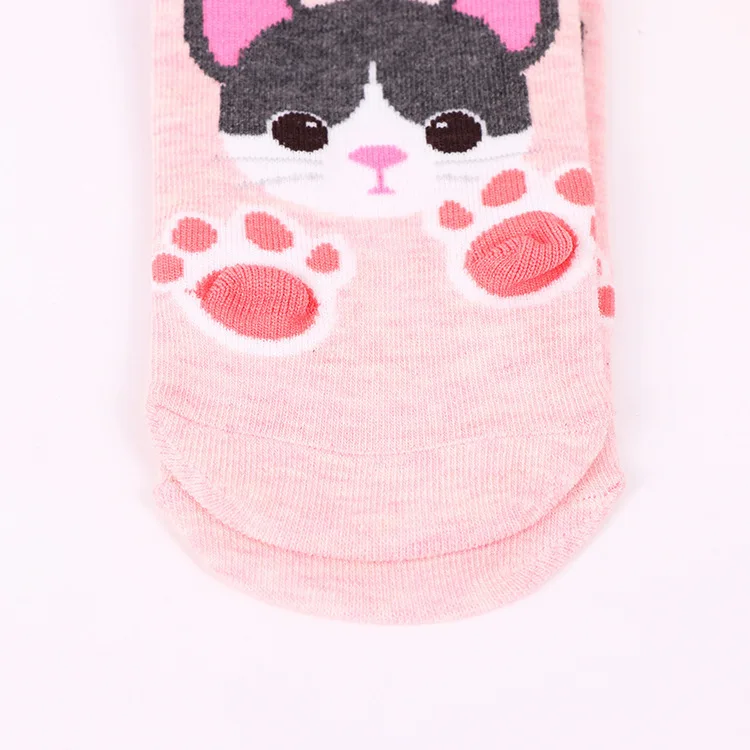 Colorful animal Invisible Short Woman Sweat summer comfortable cotton girl women\'s boat socks ankle low female 1pair=2pcs xg15