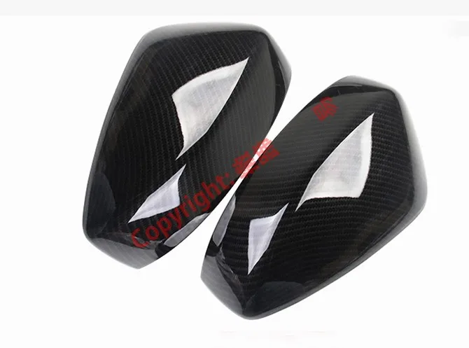 

For Mazda CX-5 2017 2018 2019 Car Accessories Stickers Carbon Fiber Style Side Mirror Cover Trim