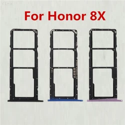 화웨이 명예 8x honor8x sim 카드 홀더 슬롯 교체 부품 용 sim 카드 트레이