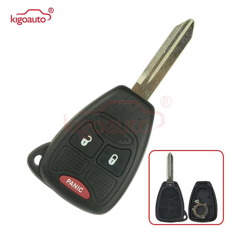 

Чехол для ключа зажигания для Chrysler Dodge 3 button 2004-2015 OHT692427AA