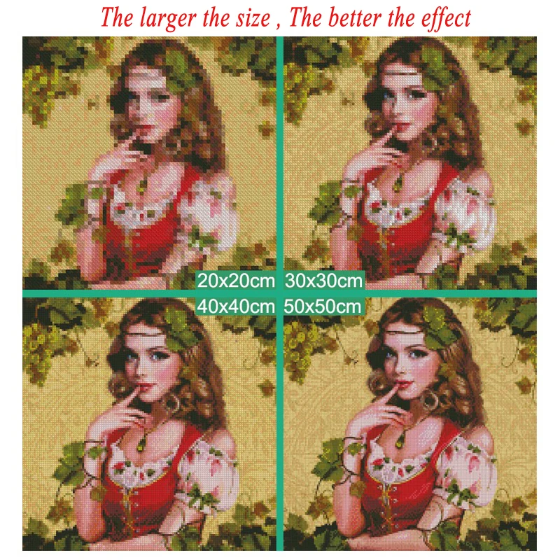 Sophie Beauty Diamond Painting Cartoon Bird and Big Eyes Cross Stitch Resin Drills Mosaic Embroidery Pattern Home Decor 202026