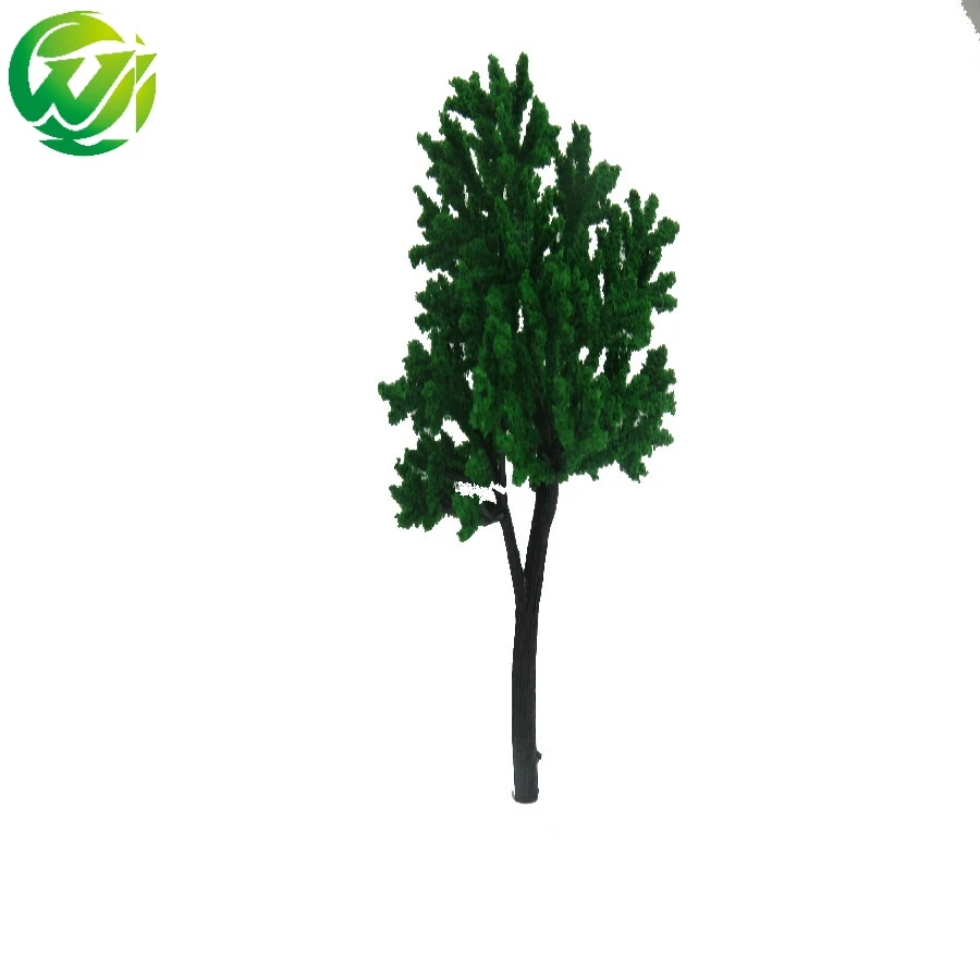 10cm Green Plastic Scale Model Street Model Trees For Train Railway Architecture Scenery HO N OO Layout