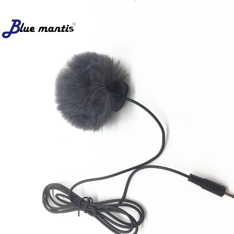 Universal Lavalier Microphone Furry Windscreen Fur Windshield Wind Muff Soft For D11 RODE BOYA Lapel Lavalier Mic 5mm