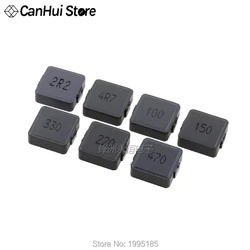 5pcs SMD Molding Power Inductors 0630 1R0 2R2 100 470 1UH 2.2UH 3.3UH 4.7UH 6.8UH 10UH 15UH 22UH 33UH 47UH Large Current 7*7*3MM