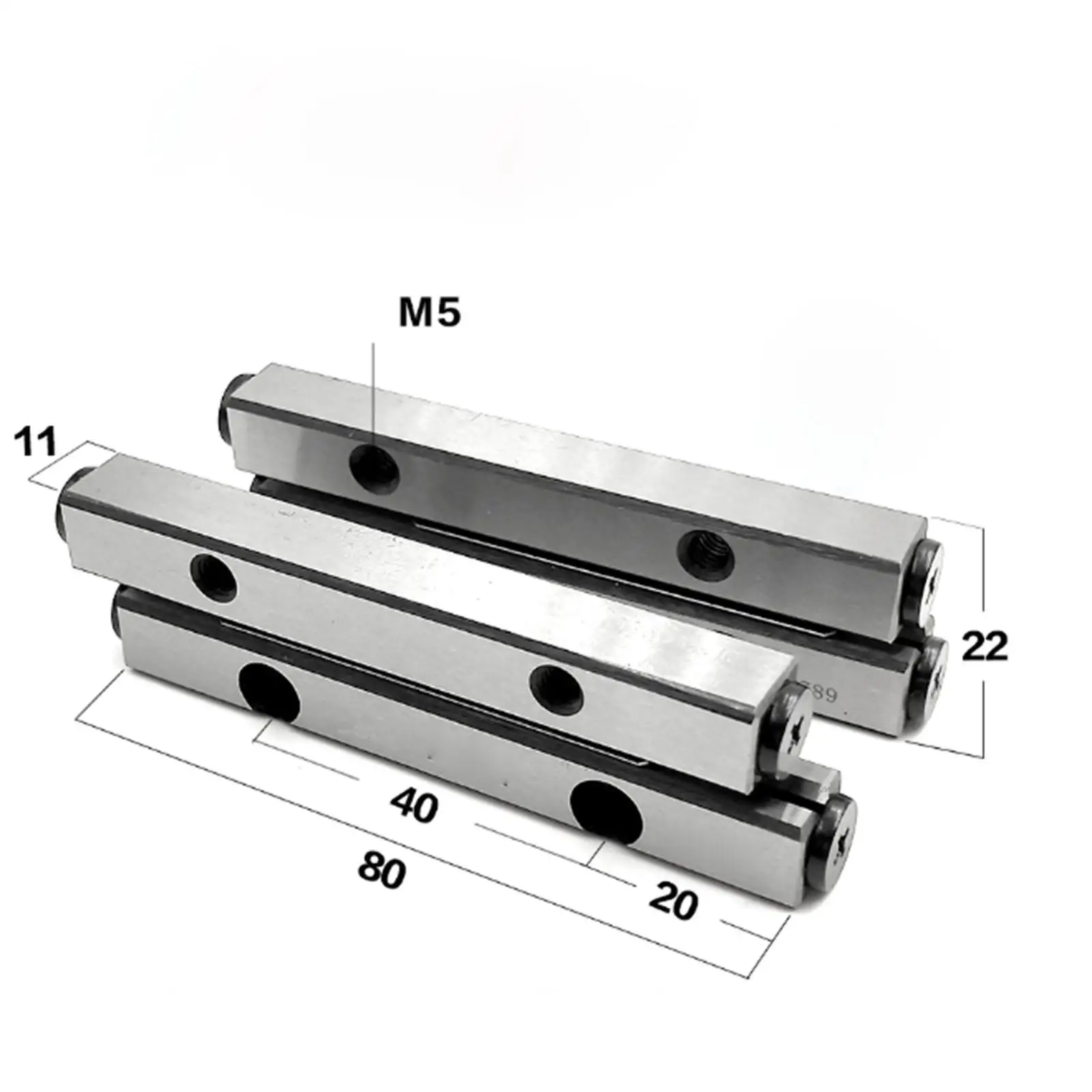 VR4080 VR4-80x7Z GCr15 Cross Roller Guide 58mm Max Stroke High Grade Linear