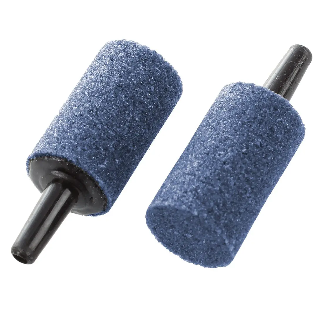 Gray Aquarium Fish Tank Mineral Bubble Air Stone Oxygen Diffuser gray 24mm x 15mm 10 Pcs image 2