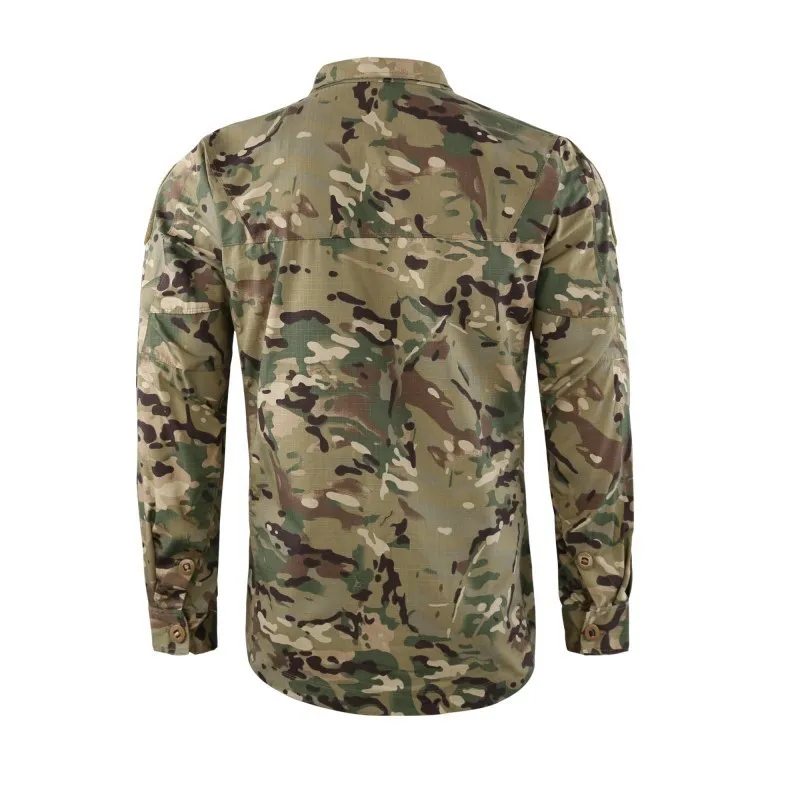 Men Outdoor Sports Fast Dry Breathable Shirt Male Hiking Camping Hunting Climbing Training Long Sleeve Tops