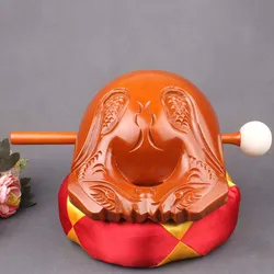 3.5inch Melodious Voice Musical Instruments Used In Buddhist Pray To Buddha Temple Block Plastic Wooden Fish Wooden Knocker