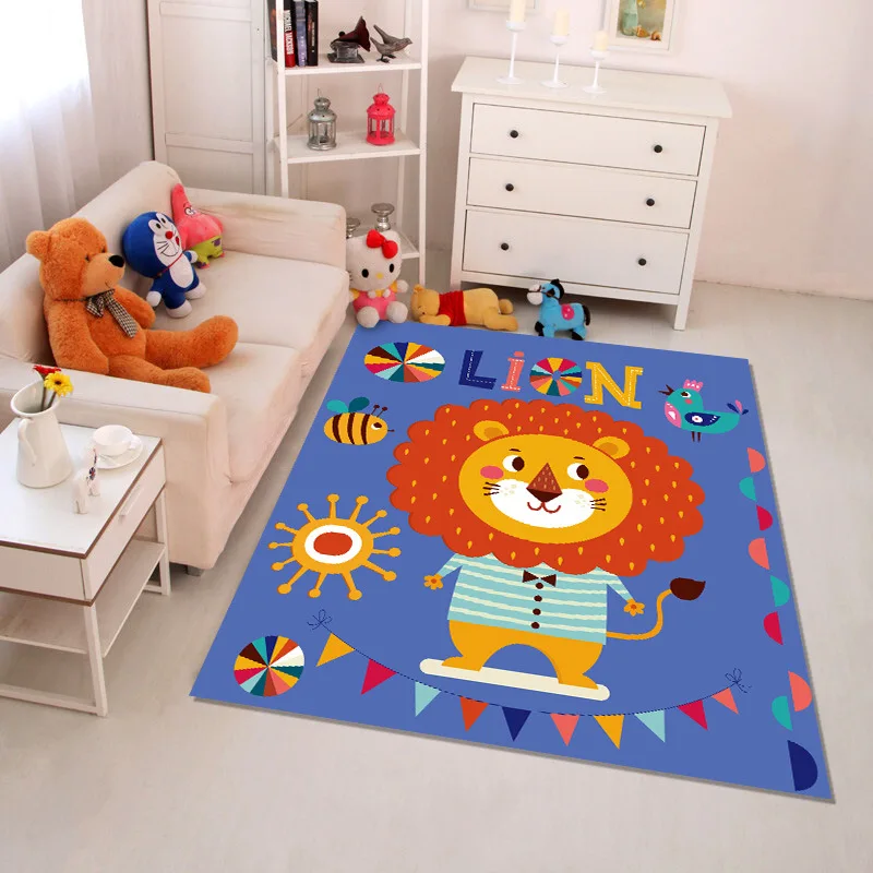 

Cartoon Print child Carpets for Carpets For Living Room Coffee Table Floor Mat Modern Bedroom Large Size carpet Home Tatami Rugs