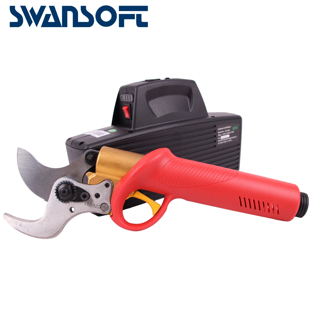 43.2V ไฟฟ้า Orchard และ Vineyard Pruners,40Mm เส้นผ่าศูนย์กลางตัด Gratis Ongkir