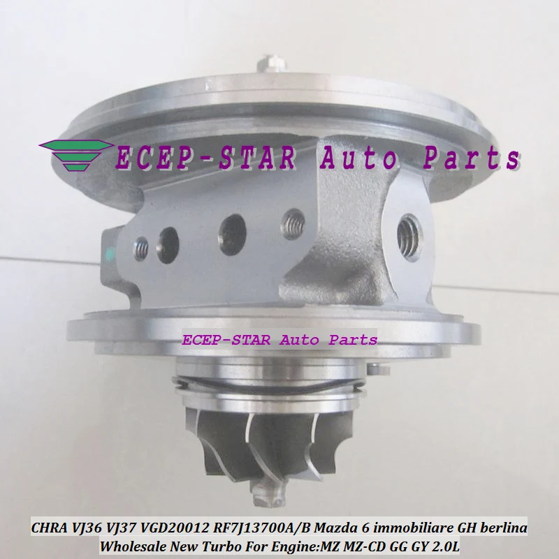 Турбокартридж (CHRA) RHV4 VJ36 VJ37 VHA20012 RF7K13700 RF7K.13.700 для Mazda 6 MZ CD 2.0CD RF7J.13.700D RF7J.13.700E RF7J GG GY