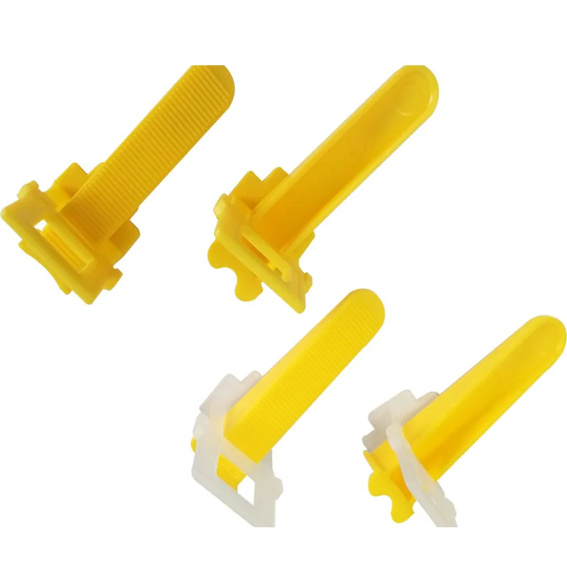 Cales à clips 1.5mm 200 pièces 50 pièces outils d'espacement pour carreaux de mur et de sol