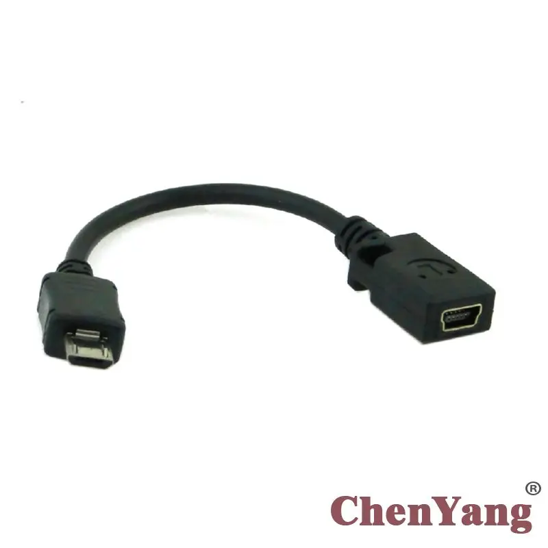 

Zihan Mini USB 5pin Female to Micro USB 5pin Male data charge cable 10cm