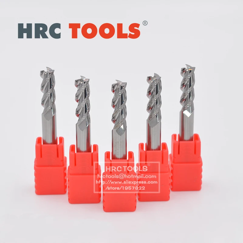 G14-d16x45Hx16Dx100L HRC55 Tungsten Carbide Aluminum Endmill Set 16mm CNC Router Bits Drills
