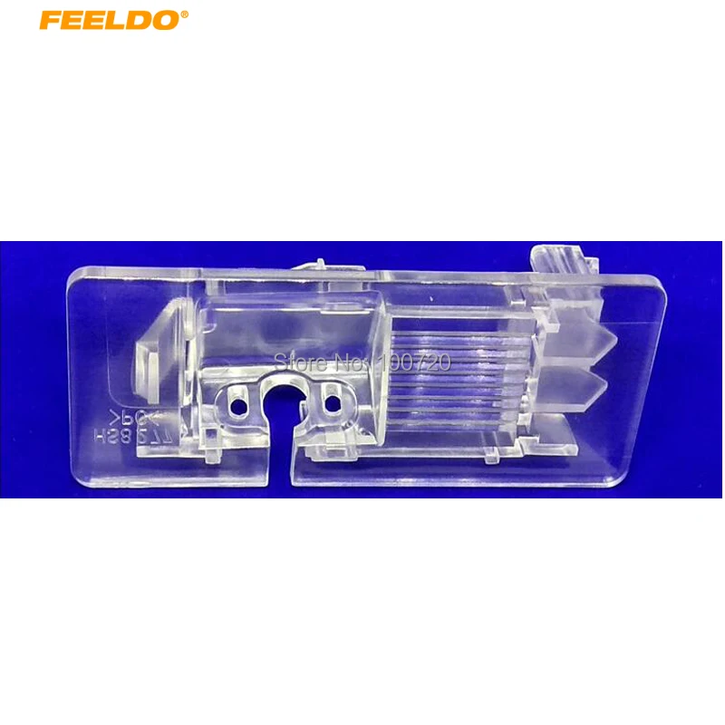 FEELDO Camera plastic frame For Volkswagen Touareg/PASSAT/Sagitar/Golf/Superb/Yeti