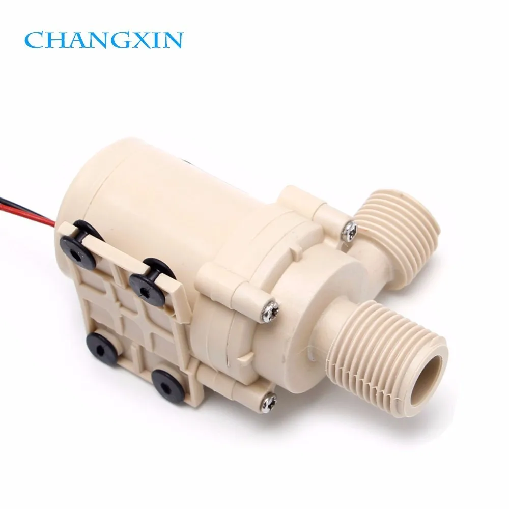 Không chổi than Bơm Tuần Hoàn Dc 12 v/24 v, 0-110 Độ C, năng lượng mặt trời/khí/điện Nước Nóng Nóng, áp lực Tăng Cường Chìm