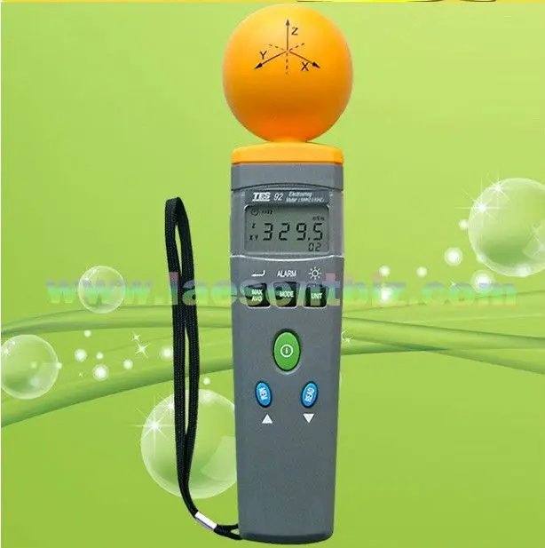 Imagem -04 - Detectores de Radiação Eletromagnética Portátil Digital Electrosmog Tester rf Detector Emf Medidor Freqüência 50 Mhz a 3.5 Ghz Tes-92