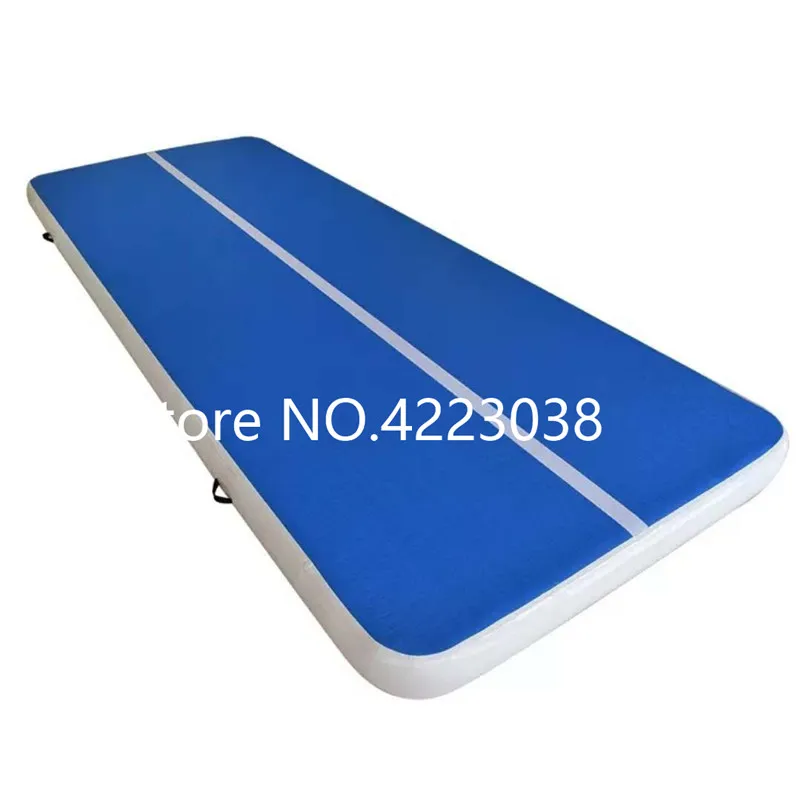 Free Shipping 6*2*0.2m Inflatable Gymnastic Mat Professional Air Track Tumbling Mat with Pump for Practice Gymnastics