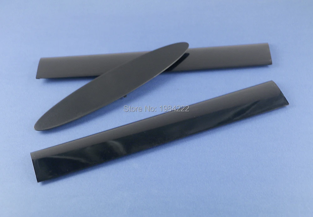 5sets/lot Black Hard Drive HDD Slot Door Cover Case Shell for PS3 4000 Console Front Housing Case Left Right Faceplate Panel