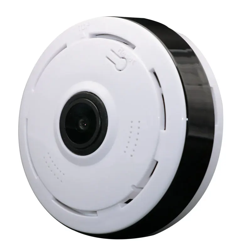 Panoramic 360 Degree 3D VR 1080P HD Wifi Smart Camera with Full View Fisheye Lens Night Vision & 2 Way Audio Intercom Free APP