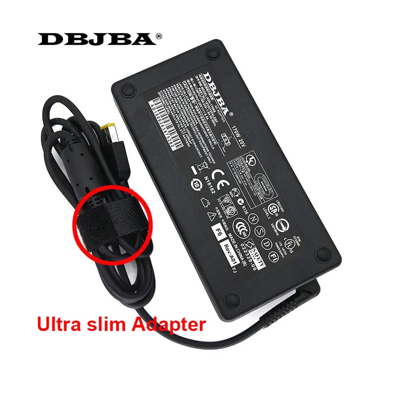 

20V 8.5A Ultra Silm laptop ac adapter for Lenovo AIO Y910-27ISH For Legion PA-1171-71 Y7000P-1060 ADL170NLC3A 36200321 Charger