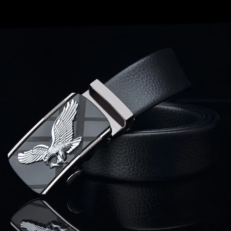 new Eagle animal Luxury Metal BuckleMetal Automatic Buckle Waist Belt Designer Belts Men's High Quality luxury brand harajuku