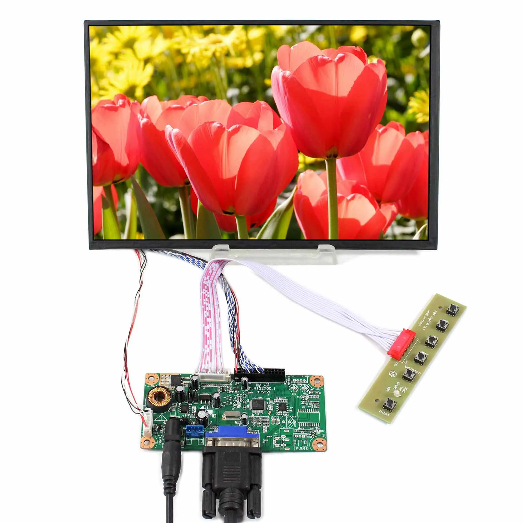 10.1inch  1280X800 LCD Screen M101NWWB with  VGA LCD Controller Board RT2270C-A