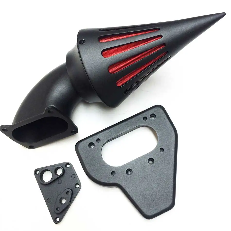 Spike Air Cleaner filter Kit K&N For 2002-2009 03 04 05 06 07 08 Honda VTX 1800 R S C N F Motorcycle Accessories Chrome / Black view 3