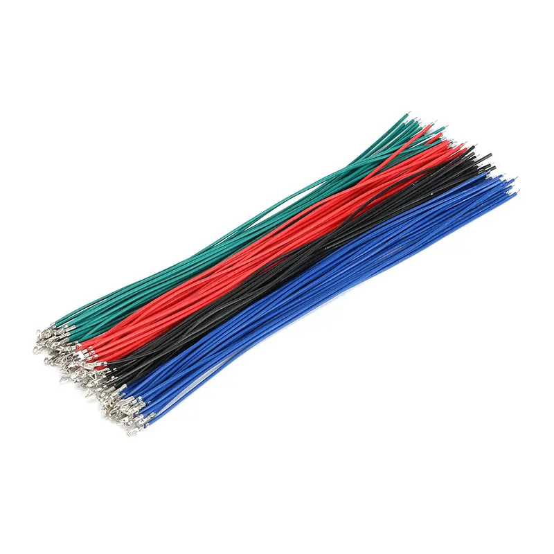 20pcs KF2510 Terminal Electronic Wire 2.54mm Connecting Line Single Head Crimping Cable 24AWG