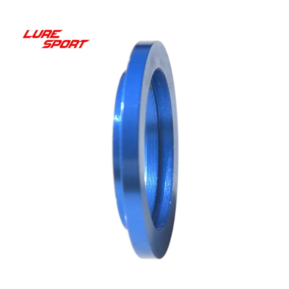 LURESPORT 10pcs SRRT3.5 Aluminum Ring Reel Seat Trim Ring wind Check step inside Rod Building Component Repair DIY Accessory