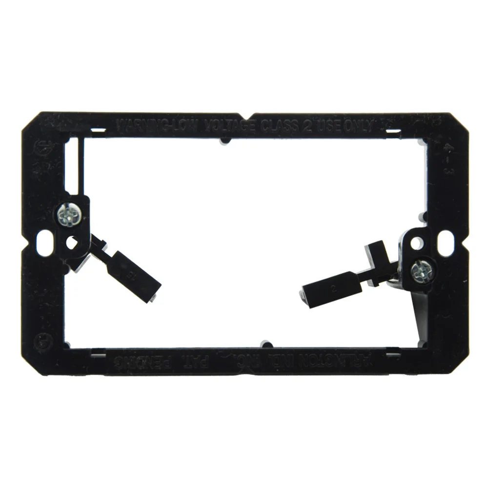 1 2 3 Gang Low Voltage Mounting Bracket Box for wall plate