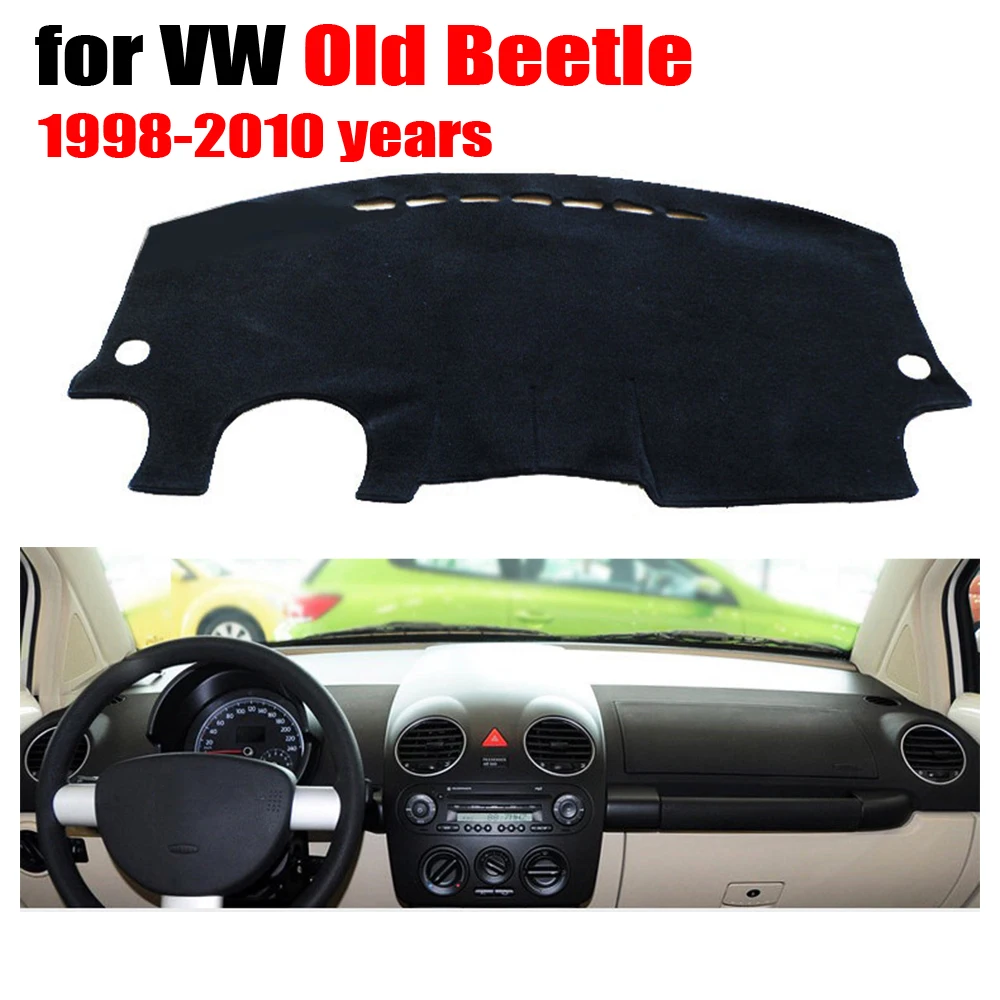 Car dashboard covers mat For VOLKSWAGEN VW Old Beetle 1998-2010 left hand drives dashmat pad Instrument platform accessories