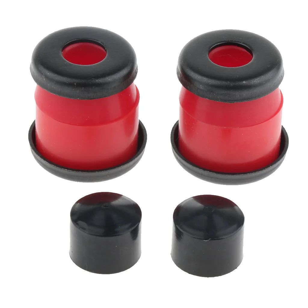 MagiDeal Skateboard Rebuild Kit Boccole Rondelle Pivot Coppe Per 2 Camion di Ricambio Longboard Pivot Coppe Rondelle Kit