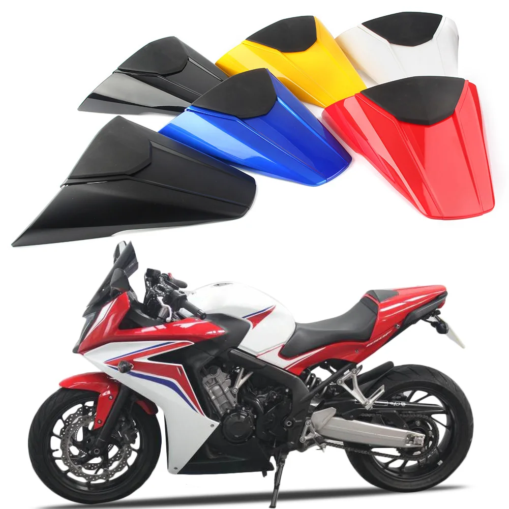 

Motorcycle Rear Pillion Passenger Cowl Seat Back Cover For Honda CB650F CBR650F 2014 2015 2016 2017 ABS Plastic