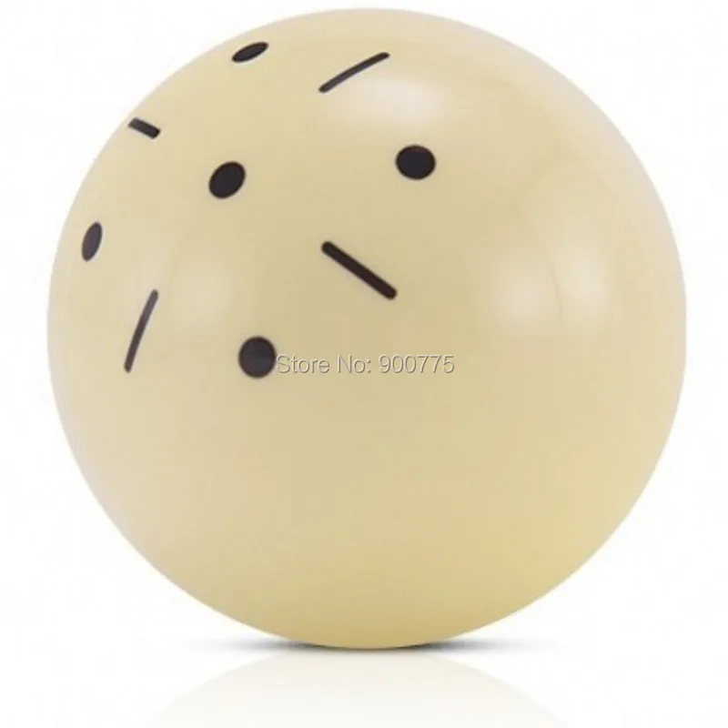 

Billiards training ball for 8 ball & 9 ball & Snooker game Resin Cue ball 52mm/ 57mm (optional)