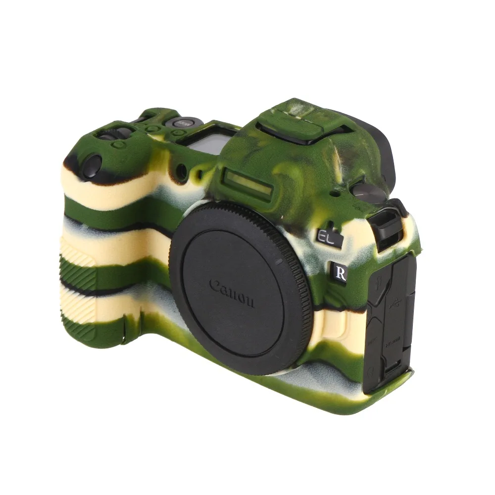 SETTO for Eos R Soft Silicone Rubber Camera Protective Body Case Skin For Canon Eos R Camera Bag protector Cover