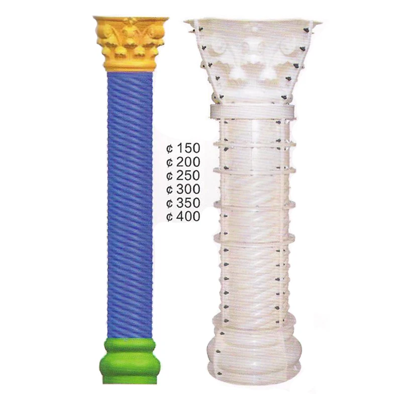 

ABS plastic column diameter 40xH370cm pillar moulds for garden villa home house