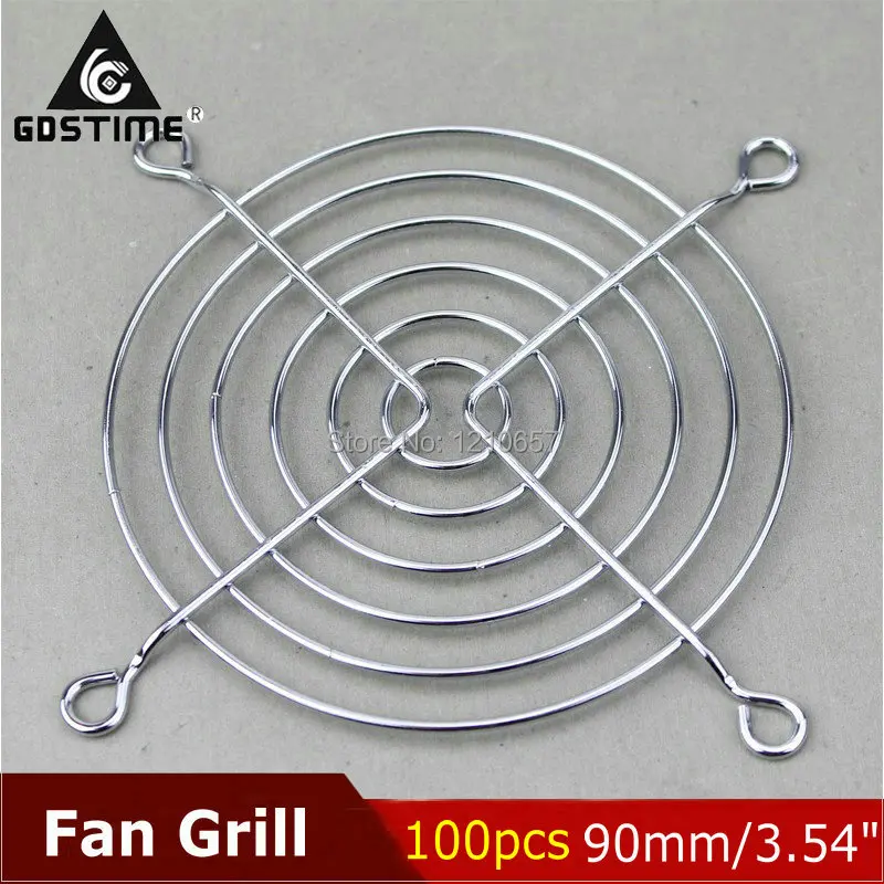 100 Pieces LOT New Metal Steel 90mm 9cm Fan Safety Net Guard Grill