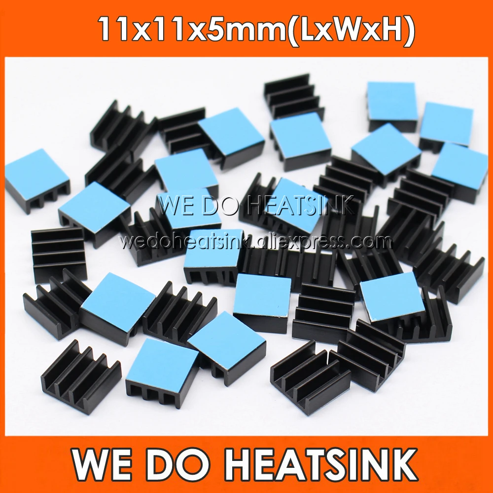WE DO HEATSINK 10pcs Aluminum - огляд і ціна Diy Electronics For Home