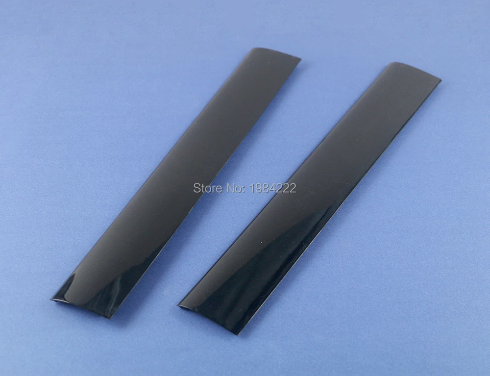 5sets/lot Black Hard Drive HDD Slot Door Cover Case Shell for PS3 4000 Console Front Housing Case Left Right Faceplate Panel