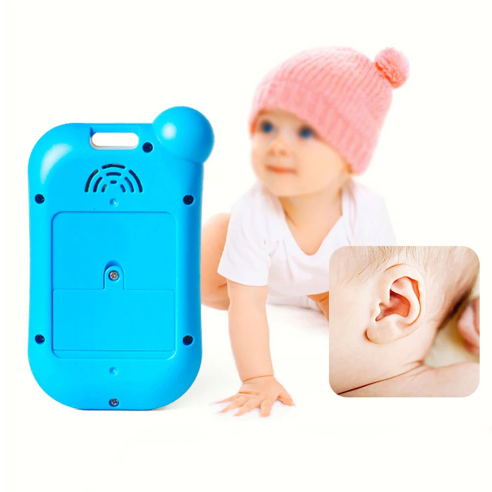 Plastic Baby Toy Phone Learning Musical Cell Phone Songs Animals Sound Simulated Mobile Phone Kids Educational Toy Stop Crying